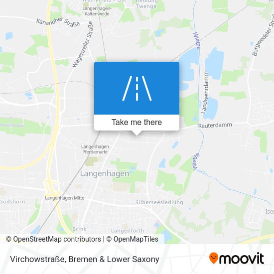 Virchowstraße map