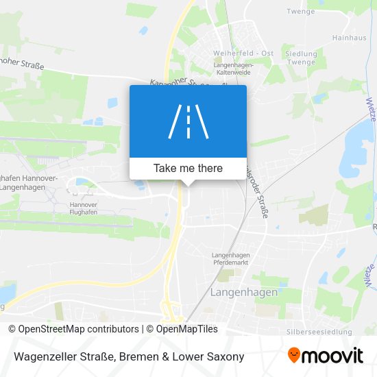 Wagenzeller Straße map