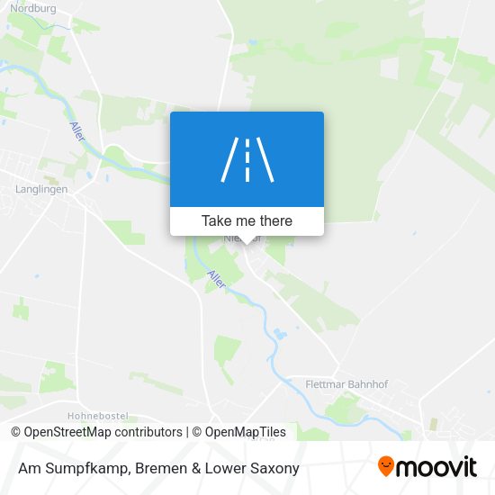 Am Sumpfkamp map