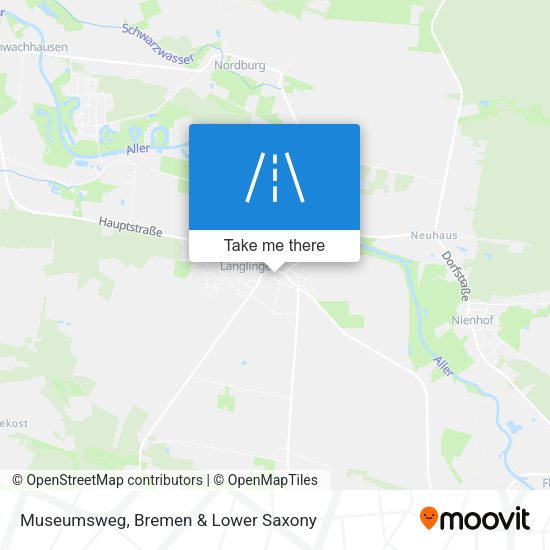 Museumsweg map
