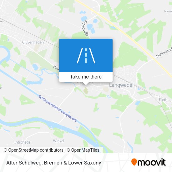 Alter Schulweg map