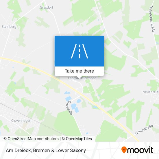 Am Dreieck map