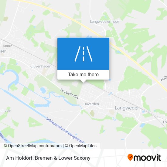 Am Holdorf map