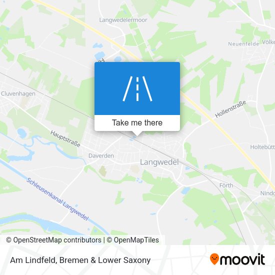 Am Lindfeld map