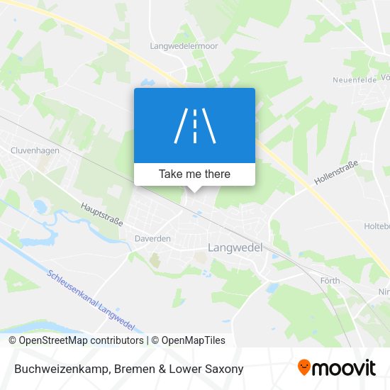 Buchweizenkamp map