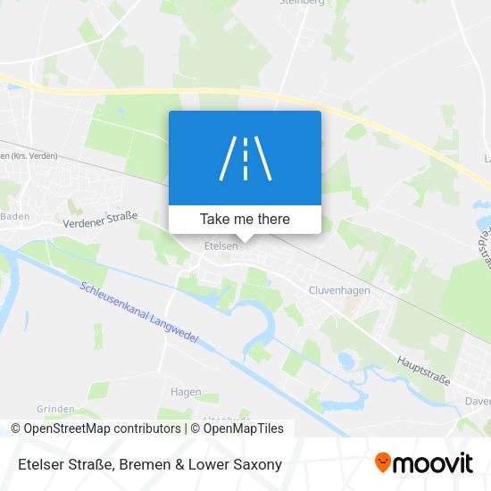 Etelser Straße map
