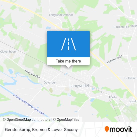 Gerstenkamp map
