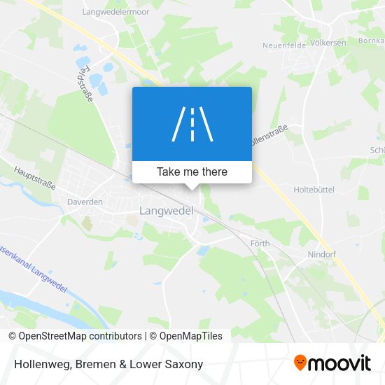 Hollenweg map