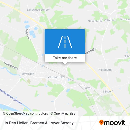 In Den Hollen map