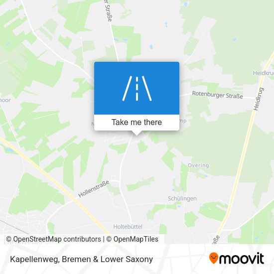 Kapellenweg map