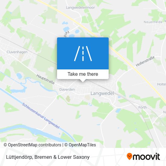 Lüttjendörp map