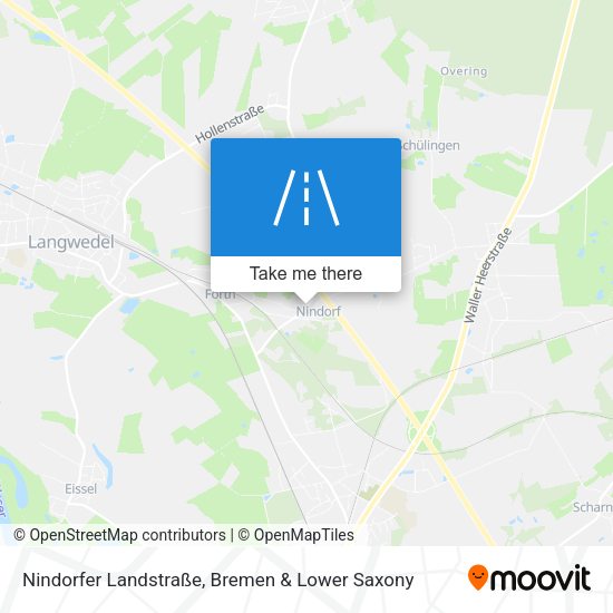 Nindorfer Landstraße map