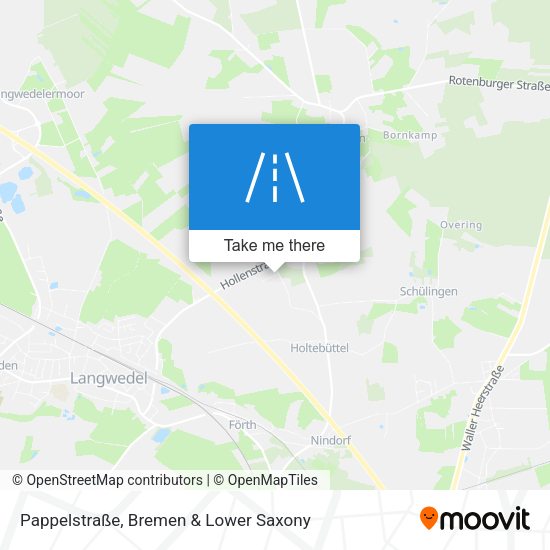 Pappelstraße map
