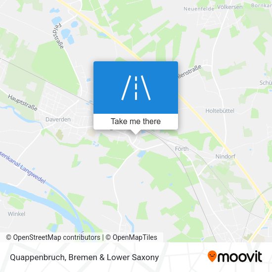 Quappenbruch map