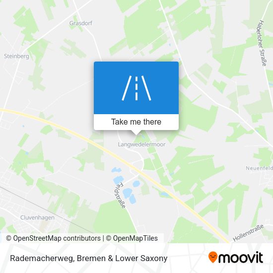 Rademacherweg map