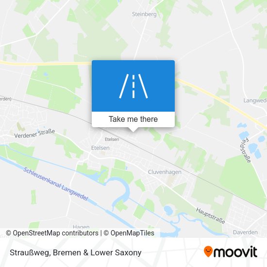 Straußweg map