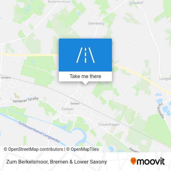 Zum Berkelsmoor map