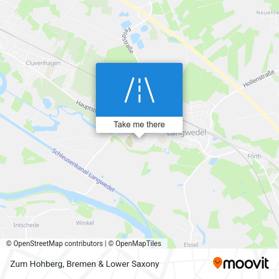 Zum Hohberg map