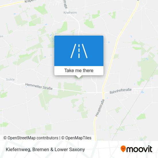 Kiefernweg map