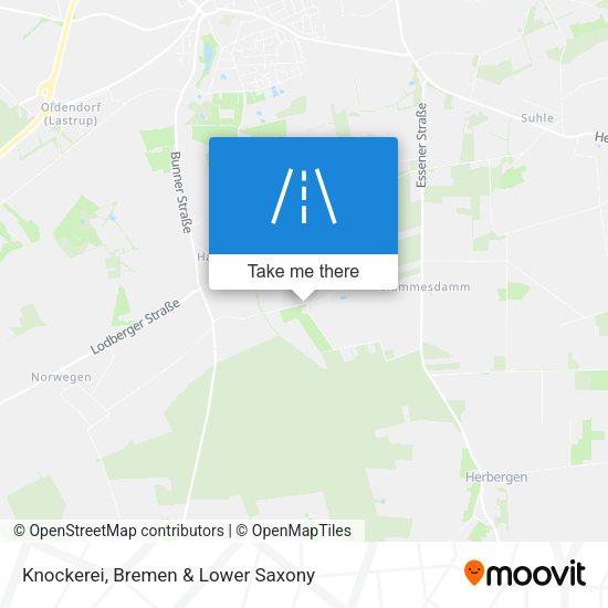 Knockerei map
