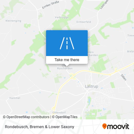 Rondebusch map