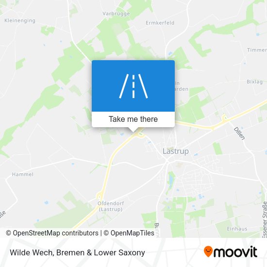 Wilde Wech map