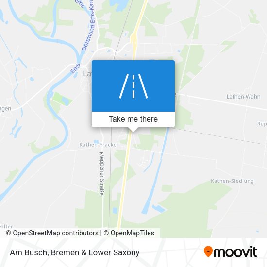 Am Busch map