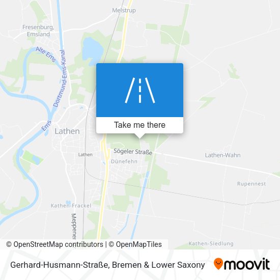 Gerhard-Husmann-Straße map