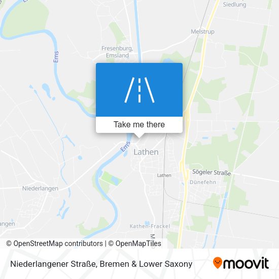 Niederlangener Straße map