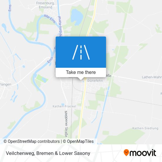 Veilchenweg map