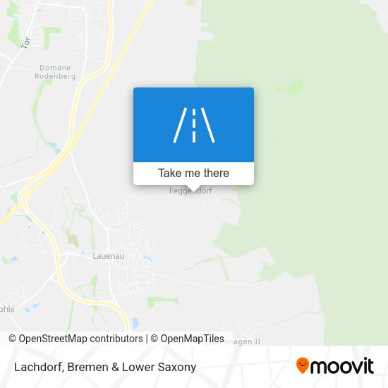 Lachdorf map