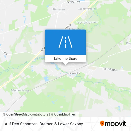 Карта Auf Den Schanzen