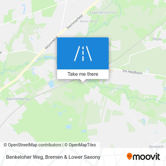 Benkeloher Weg map