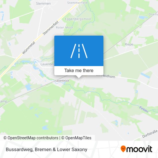 Bussardweg map