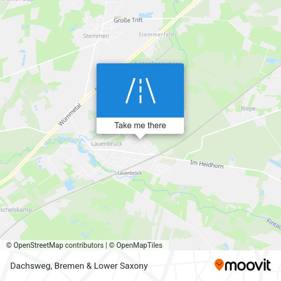 Dachsweg map