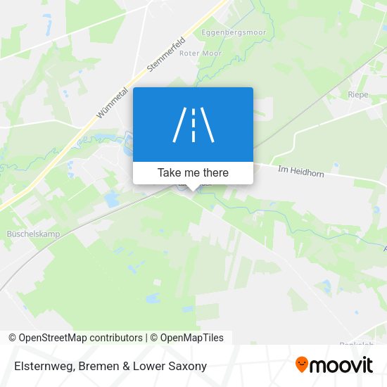 Elsternweg map