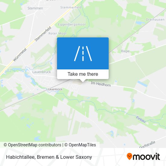 Habichtallee map