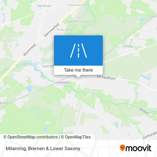 Milanring map