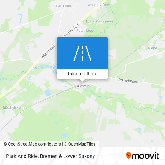 Карта Park And Ride