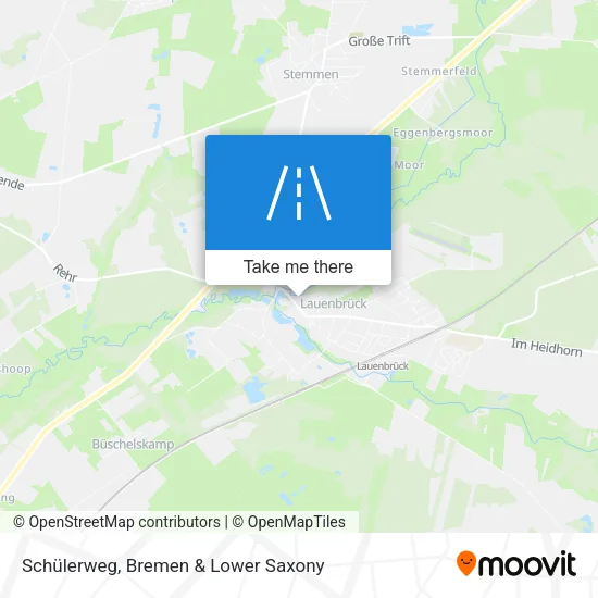 Карта Schülerweg