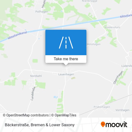 Bäckerstraße map
