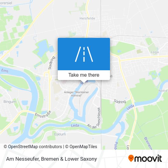 Am Nesseufer map