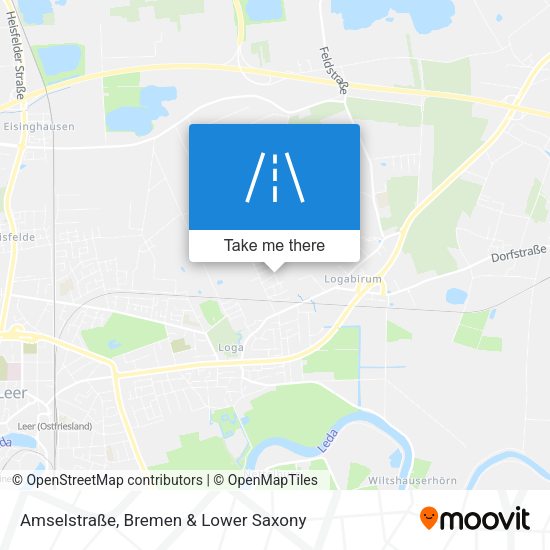Amselstraße map