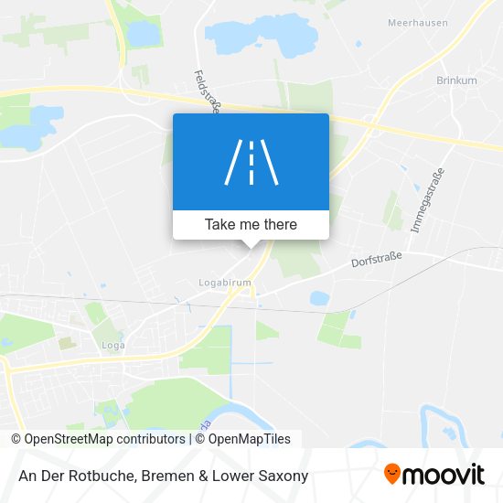 An Der Rotbuche map