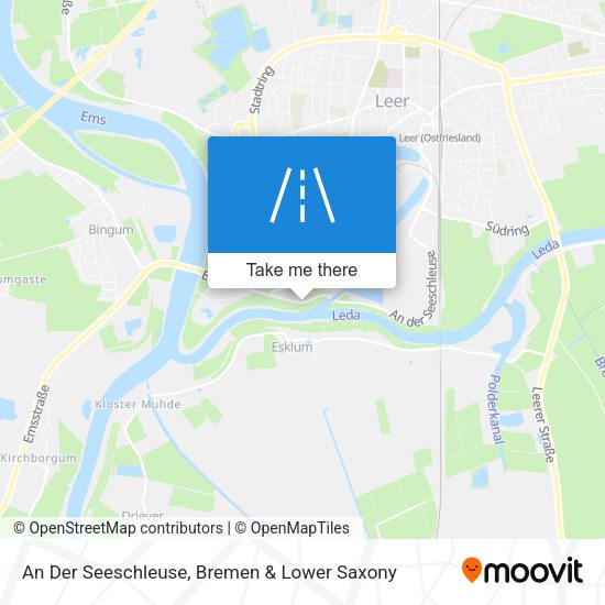 An Der Seeschleuse map