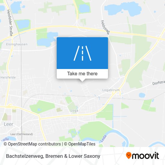 Bachstelzenweg map