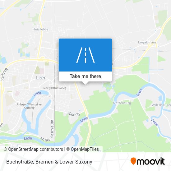 Bachstraße map