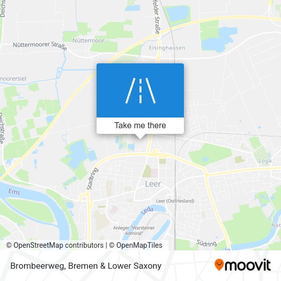 Brombeerweg map