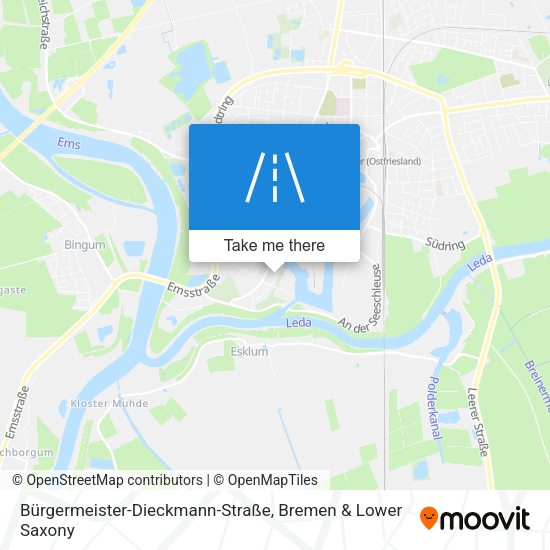 Bürgermeister-Dieckmann-Straße map