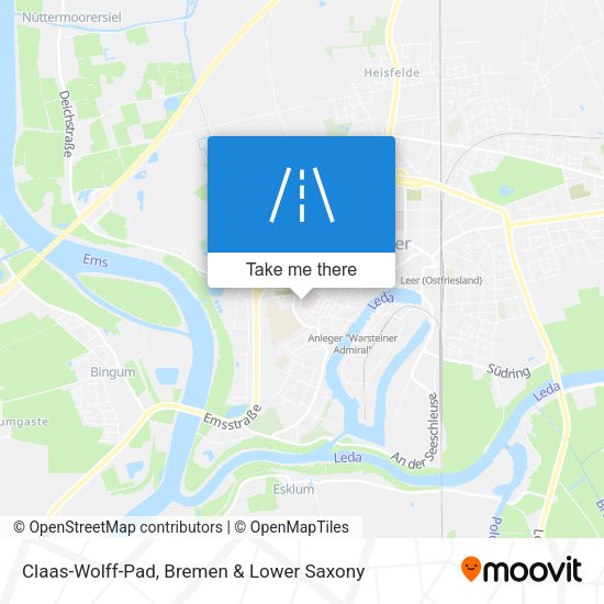 Claas-Wolff-Pad map